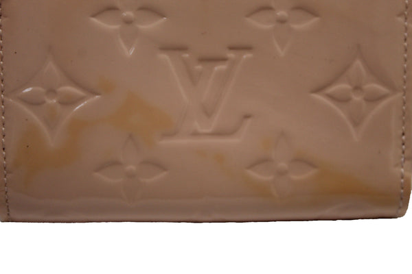 Louis Vuitton Rose Monogram Vernis Leather Zippy Coin Purse