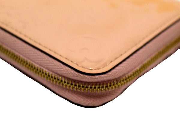 Louis Vuitton Rose Monogram Vernis Leather Zippy Coin Purse