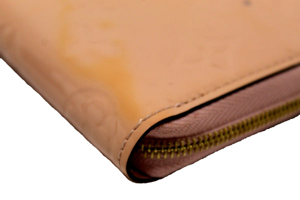 Louis Vuitton Rose Monogram Vernis Leather Zippy Coin Purse