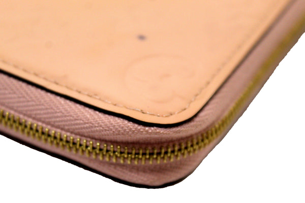 Louis Vuitton Rose Monogram Vernis Leather Zippy Coin Purse