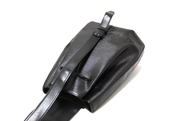 Louis Vuitton Black Epi Leather Sac a Dos Drawstrin | Italystation.com - Now at italystation.com