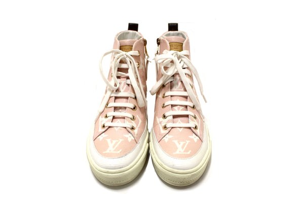 Louis Vuitton Rose Pink Monogram Giant Stellar High | Italystation.com - Now at italystation.com