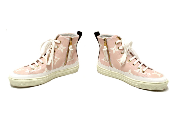 Louis Vuitton Rose Pink Monogram Giant Stellar High | Italystation.com - Now at italystation.com
