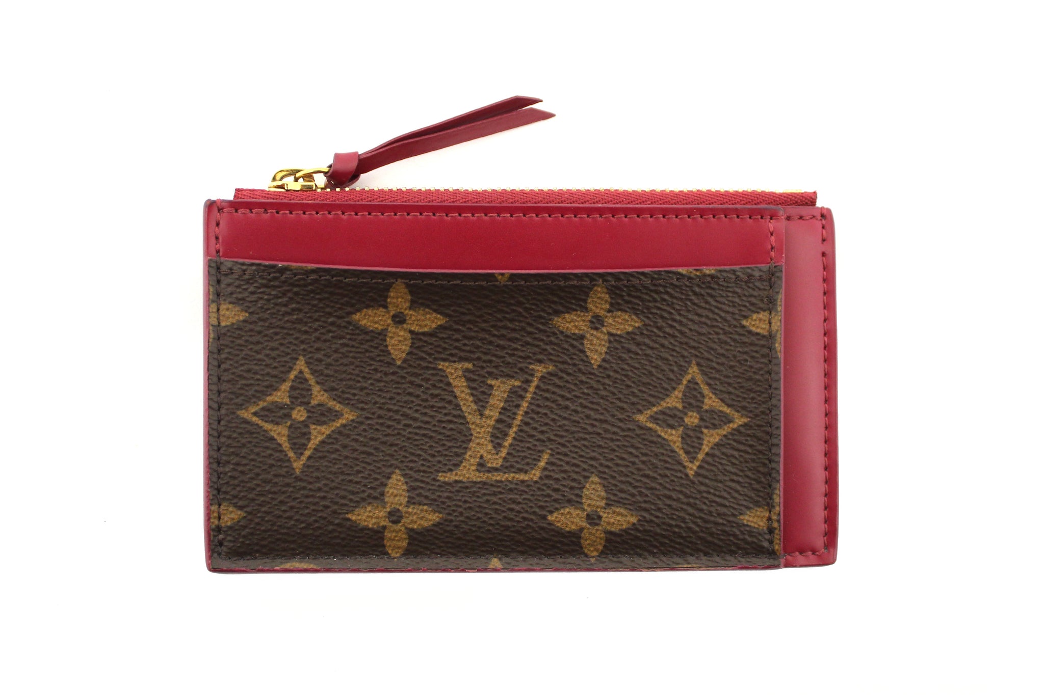 Louis Vuitton Classic Monogram and Fuchsia Zipped C | Italystation.com - Now at italystation.com
