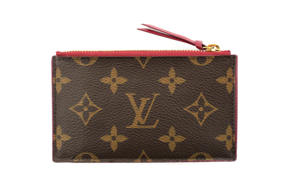 Louis Vuitton Classic Monogram and Fuchsia Zipped C | Italystation.com - Now at italystation.com