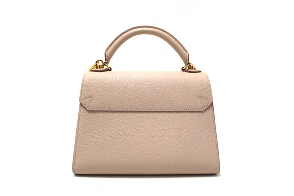 Louis Vuitton Greige Grey Taurillon Leather Twist One Handle MM Bag