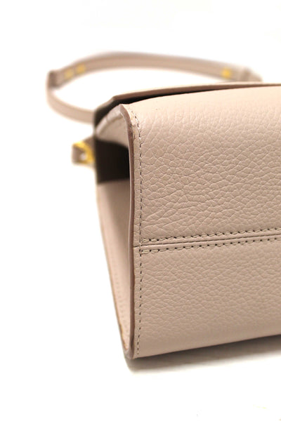 Louis Vuitton Greige Grey Taurillon Leather Twist One Handle MM Bag