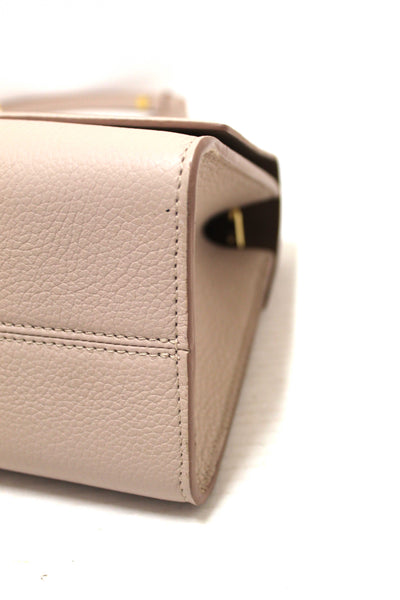 Louis Vuitton Greige Grey Taurillon Leather Twist One Handle MM Bag