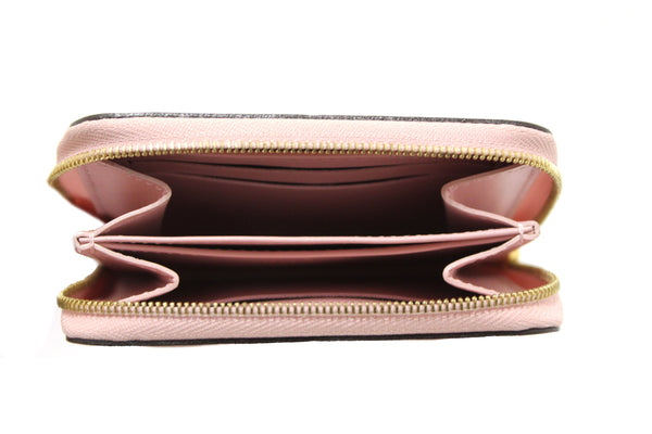 Louis Vuitton Rose Monogram Vernis Leather Zippy Coin Purse