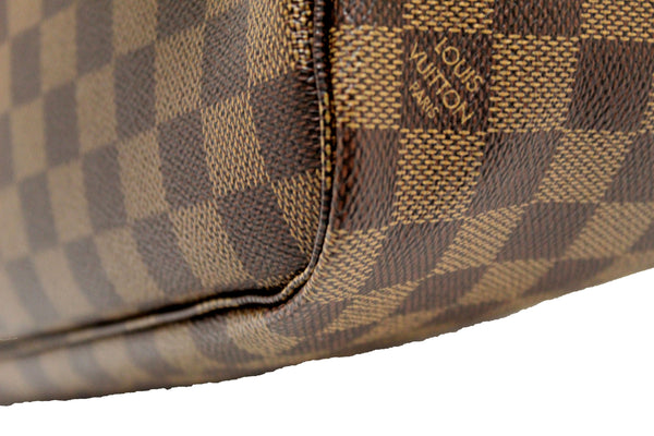 Louis Vuitton Damier Ebene Canvas Neverfull PM Shoulder Tote Bag