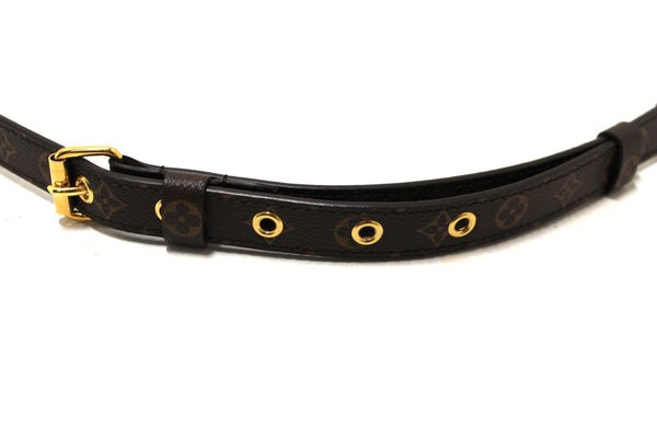 Louis Vuitton Classic Monogram Canvas 16mm Adjustable Shoulder Strap | Italystation.com