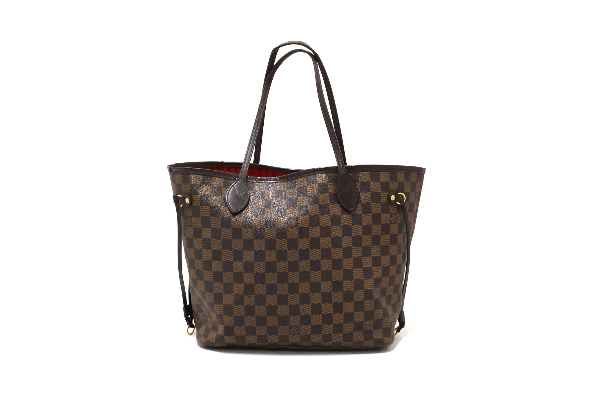 Louis Vuitton Damier Canvas Neverfull MM Shoulder Tote Bag | Italystation.com