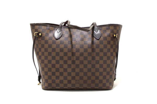 Louis Vuitton Damier Canvas Neverfull MM Shoulder Tote Bag | Italystation.com