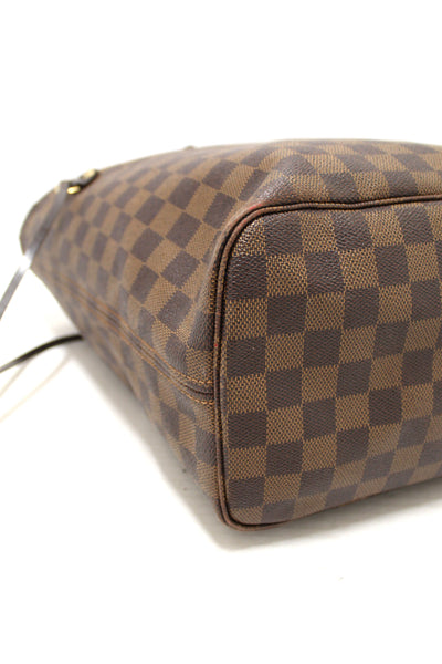 Louis Vuitton Damier Canvas Neverfull MM Shoulder Tote Bag | Italystation.com