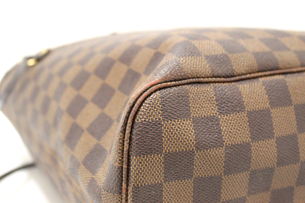 Louis Vuitton Damier Canvas Neverfull MM Shoulder Tote Bag | Italystation.com