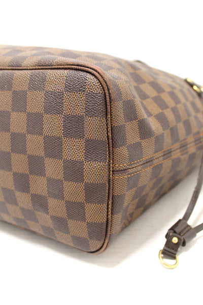 Louis Vuitton Damier Canvas Neverfull MM Shoulder Tote Bag | Italystation.com