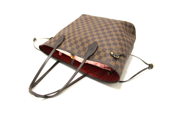 Louis Vuitton Damier Canvas Neverfull MM Shoulder Tote Bag | Italystation.com