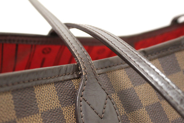 Louis Vuitton Damier Canvas Neverfull MM Shoulder Tote Bag | Italystation.com