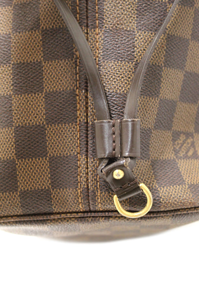 Louis Vuitton Damier Canvas Neverfull MM Shoulder Tote Bag | Italystation.com