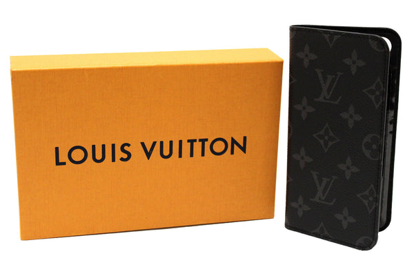 Louis Vuitton Monogram Eclipse iPhone 8 Max Folio Case