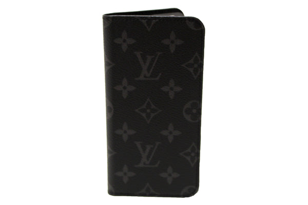 Louis Vuitton Monogram Eclipse iPhone 8 Max Folio Case