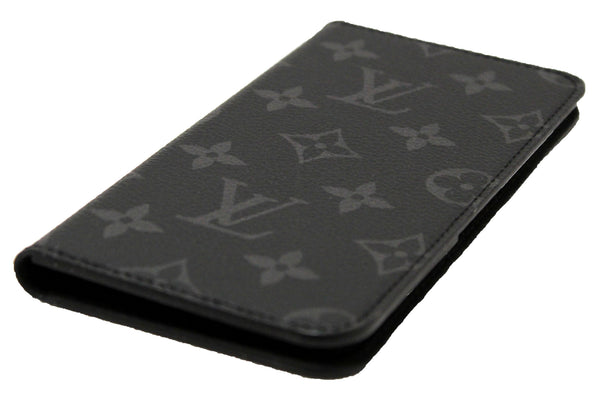 Louis Vuitton Monogram Eclipse iPhone 8 Max Folio Case