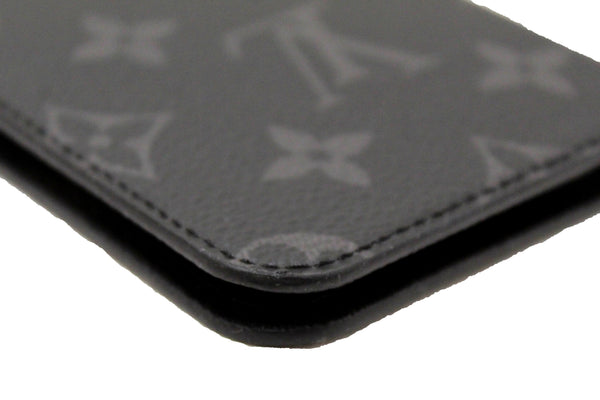 Louis Vuitton Monogram Eclipse iPhone 8 Max Folio Case