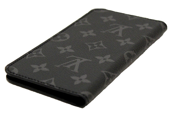 Louis Vuitton Monogram Eclipse iPhone 8 Max Folio Case