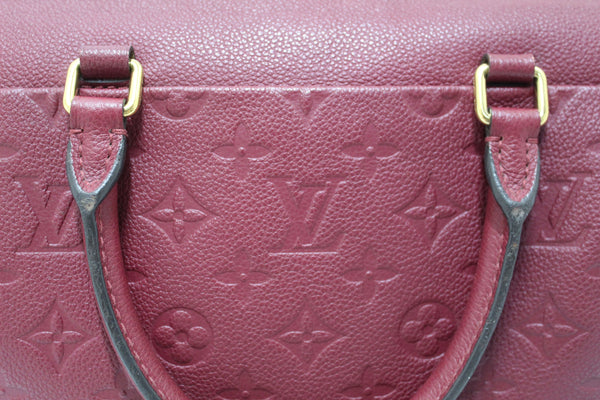 Louis Vuitton Aurore Empreinte Speedy 25 NM Bandouliere Crossbody Bag