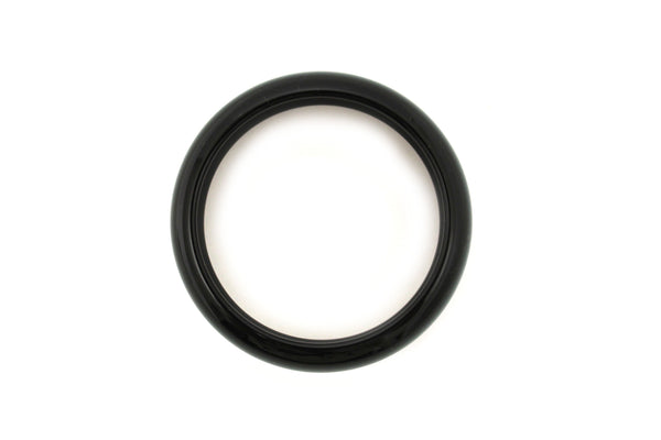 Hermes Lacquered Wood Fusion Black Bangle Bracelet