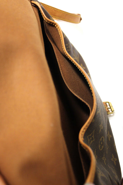 Louis Vuitton Classic Monogram Canvas Saumur 30 Messenger Bag