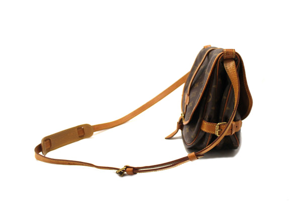 Louis Vuitton Classic Monogram Canvas Saumur 30 Messenger Bag