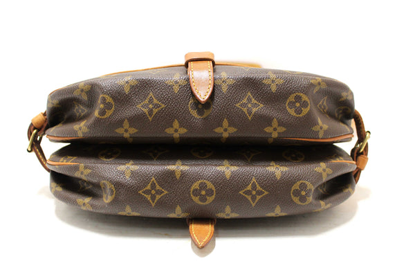 Louis Vuitton Classic Monogram Canvas Saumur 30 Messenger Bag