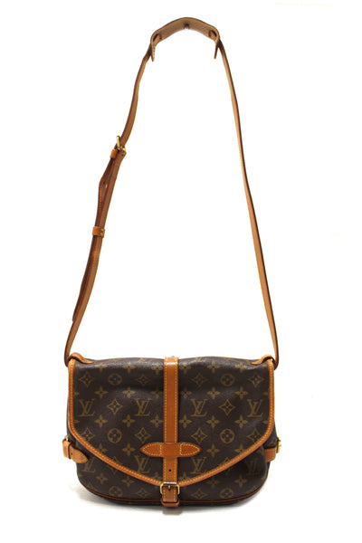 Louis Vuitton Classic Monogram Canvas Saumur 30 Messenger Bag