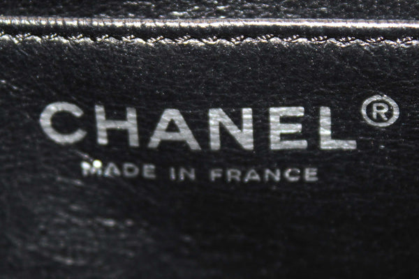 Chanel Black Quilted Washed Caviar Leather Classic Maxi Single Flap Shoulder Bag