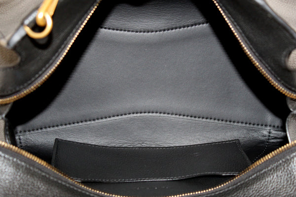 NEW Balenciaga Black Grained Calfskin Leather Small Neo Classic Handbag