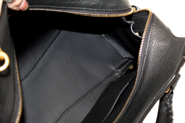 Paris Station Shop NEW Balenciaga Black Grained Calfskin Leather Small | Italystation.com - Shop Now at italystation.com