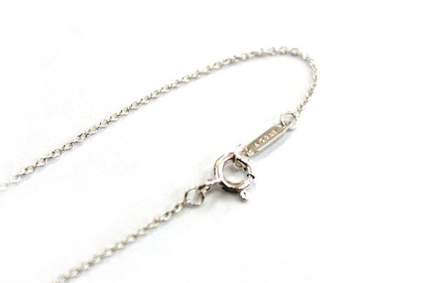 Tiffany & Co. 1837 Interlocking Circles Rubedo & Silver Pendant Necklace