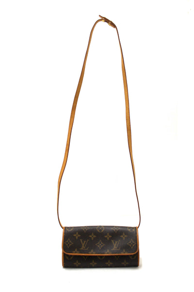 Louis Vuitton Classic Monogram Pochette Twin GM Bag