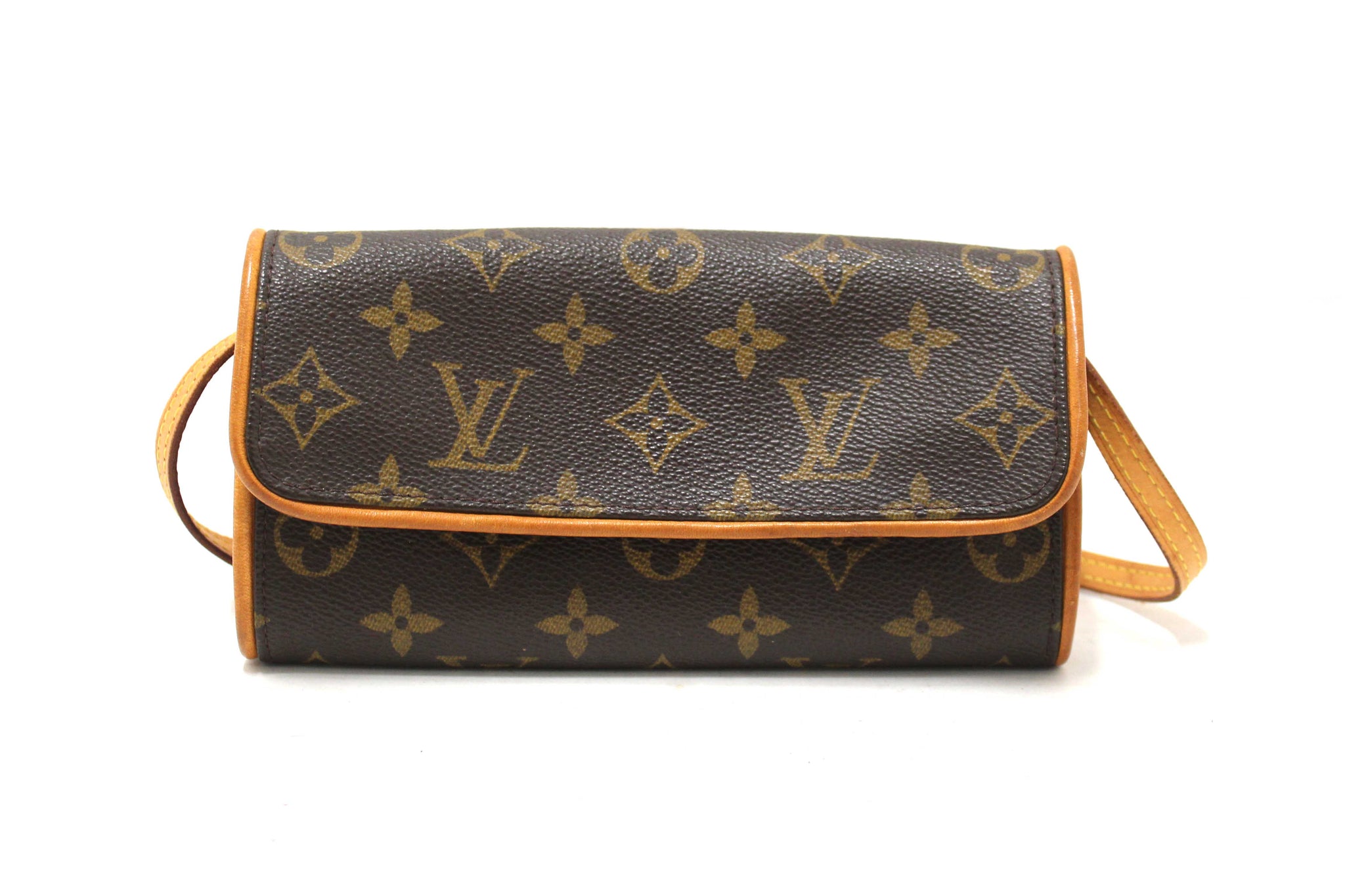 Louis Vuitton Classic Monogram Pochette Twin GM Bag