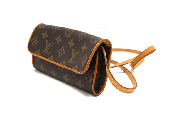 Louis Vuitton Classic Monogram Pochette Twin GM Bag