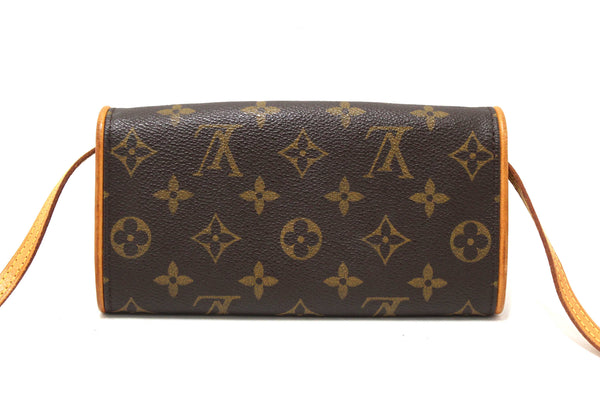 Louis Vuitton Classic Monogram Pochette Twin GM Bag