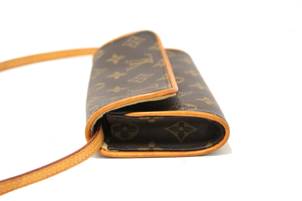 Louis Vuitton Classic Monogram Pochette Twin GM Bag