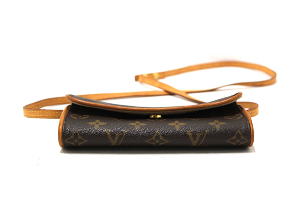 Louis Vuitton Classic Monogram Pochette Twin GM Bag