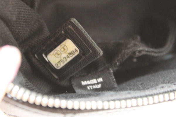 Chanel Black Small Quilted Caviar Leather Waistbag