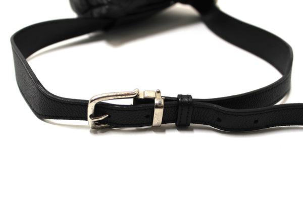 Chanel Black Small Quilted Caviar Leather Waistbag