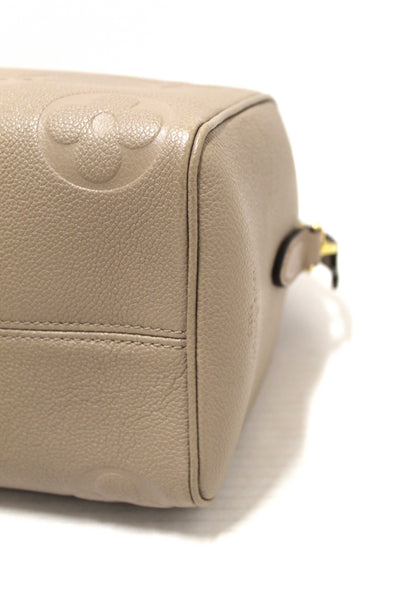 Louis Vuitton Turtledove Empreinte Leather Speedy 25 Bandouliere Crossbody Bag