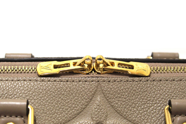 Louis Vuitton Turtledove Empreinte Leather Speedy 25 Bandouliere Crossbody Bag