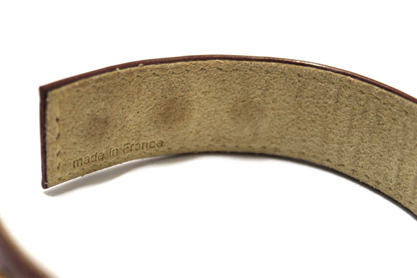 Louis Vuitton Burgandy Vernis Leather VIP Snap Bracelet Stockholm 2009