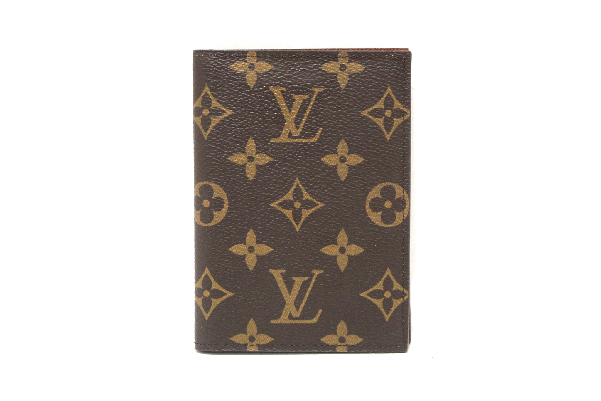 Louis Vuitton Classic Monogram Canvas Passport Cover Holder